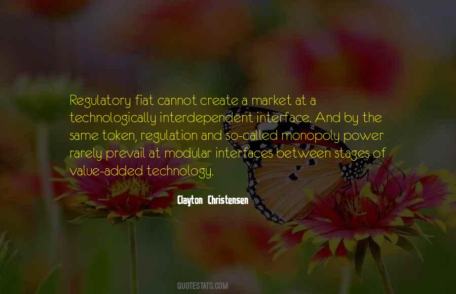 Quotes About Market Regulation #1506938
