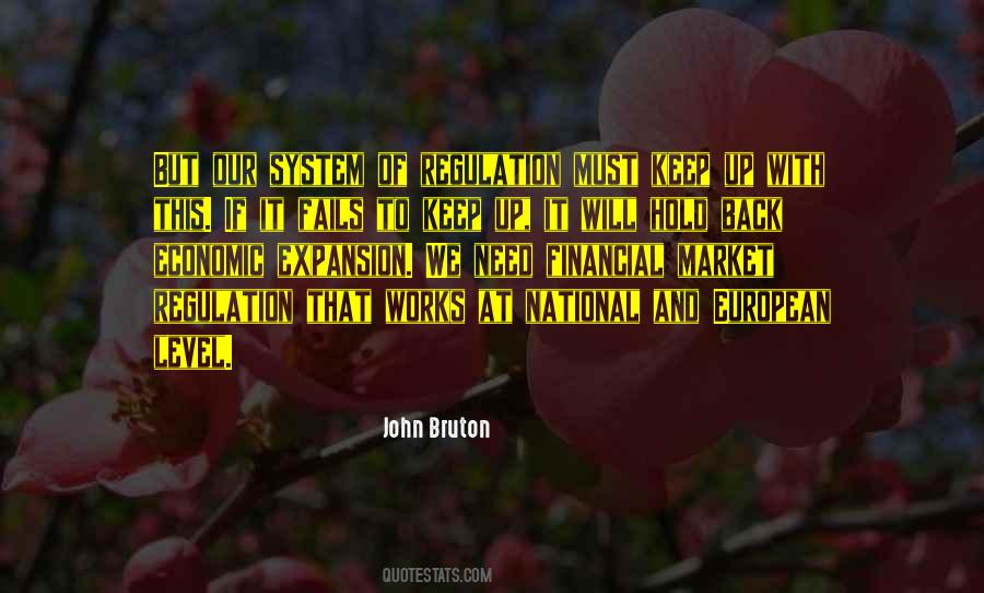 Quotes About Market Regulation #680010