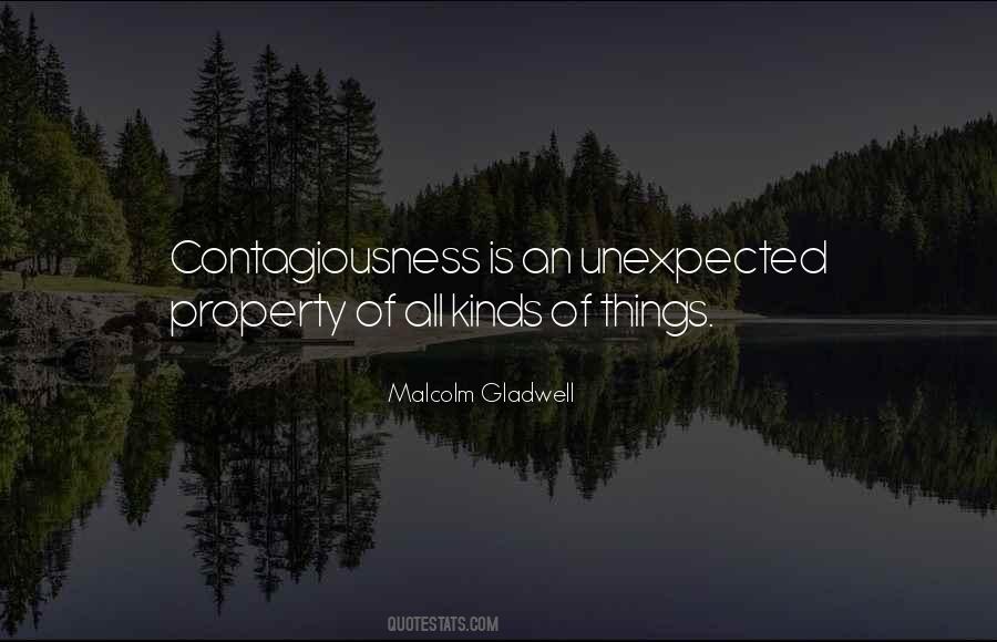 Contagiousness Quotes #660667