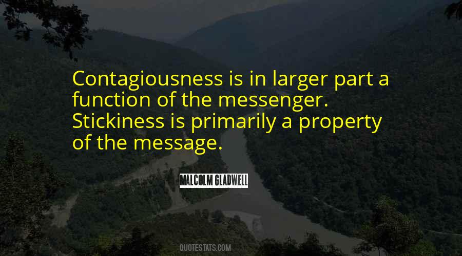 Contagiousness Quotes #870714