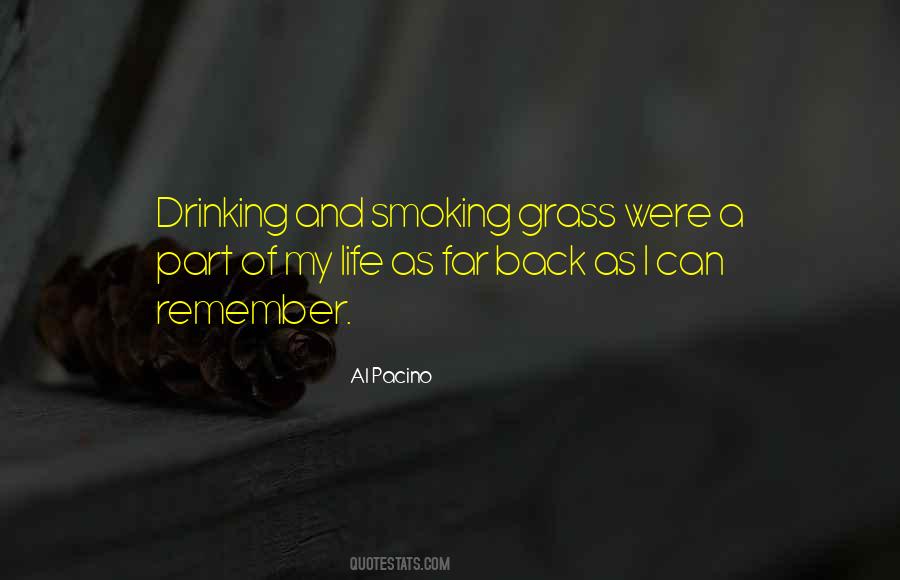 Quotes About Drinking And Smoking #838591