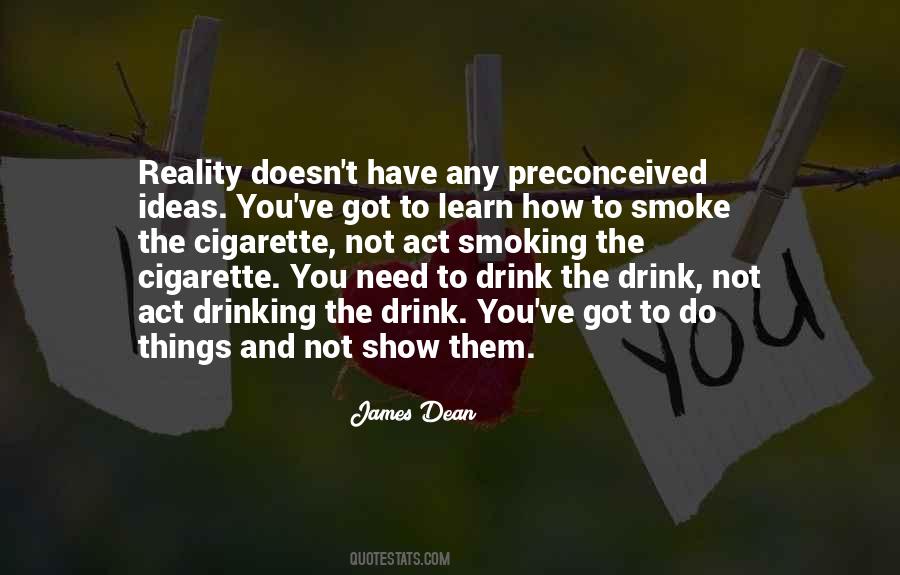 Quotes About Drinking And Smoking #900640