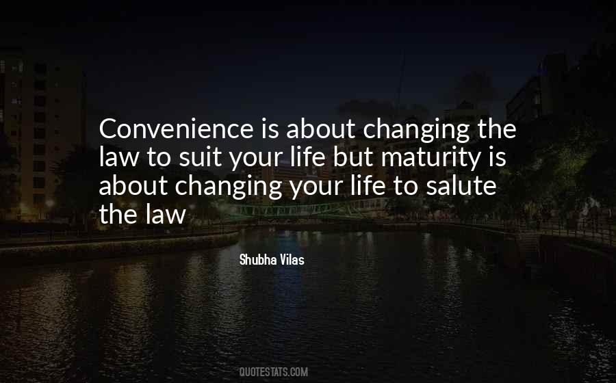 Convenience's Quotes #265704