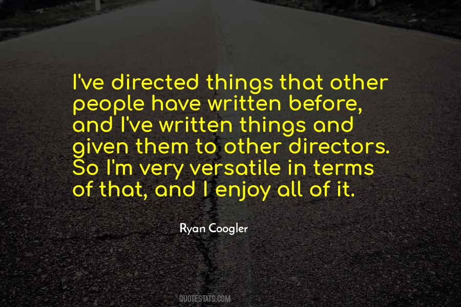 Coogler Quotes #326606