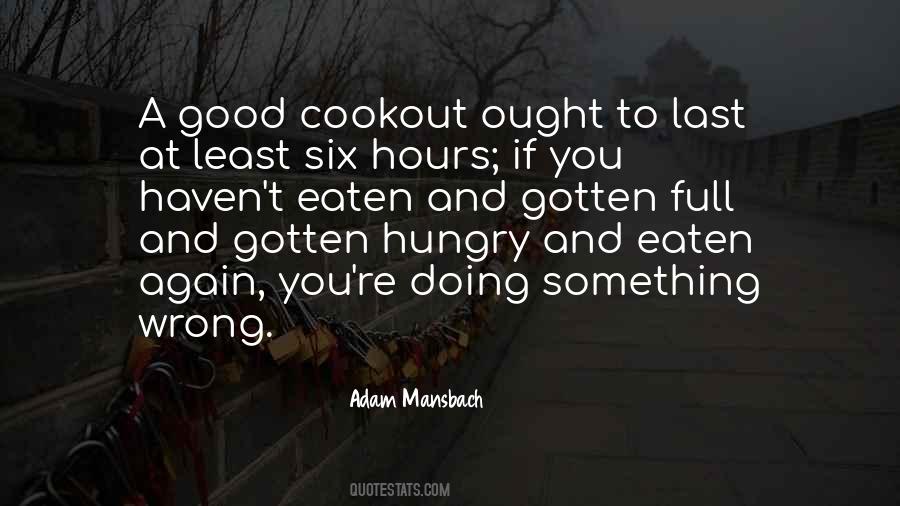 Cookout Quotes #1557140