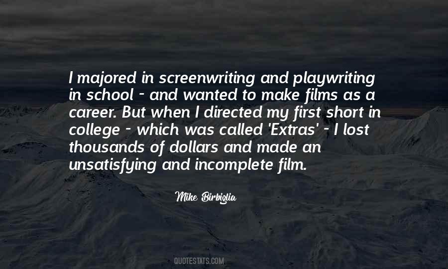 Quotes About College And Career #1323715