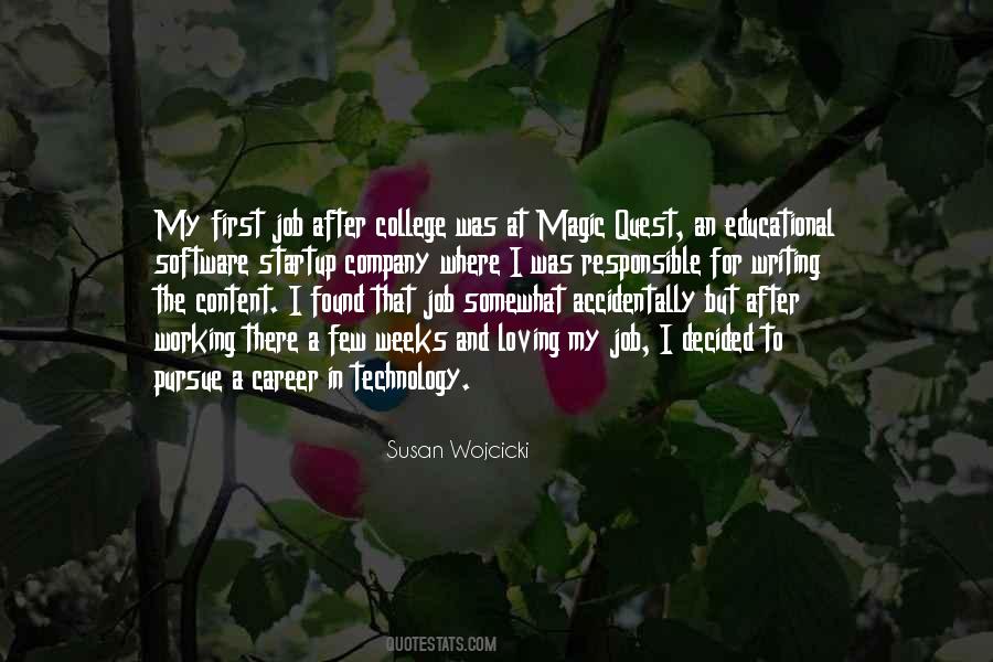 Quotes About College And Career #1473479
