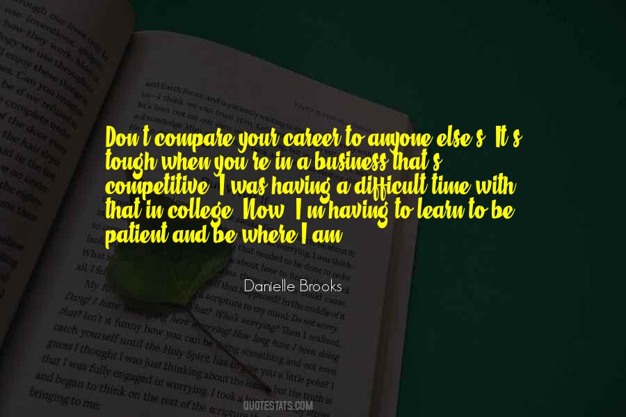 Quotes About College And Career #530374