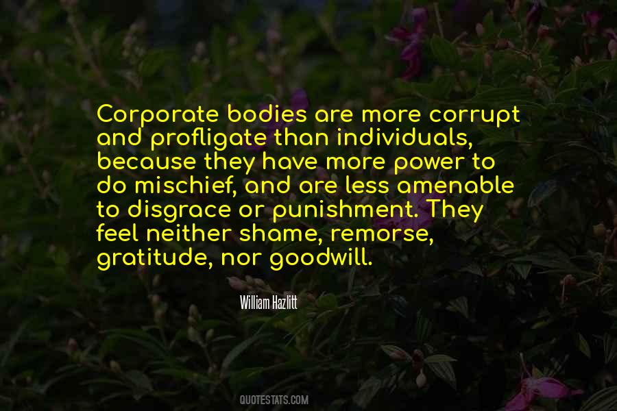 Quotes About Corrupt Power #1504566