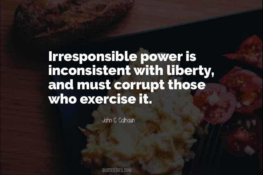 Quotes About Corrupt Power #220791