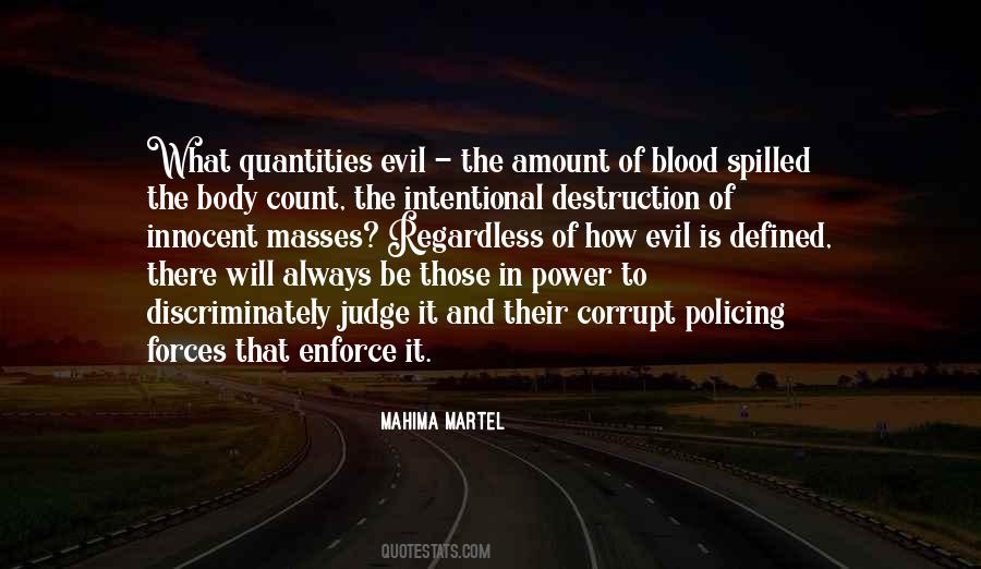 Quotes About Corrupt Power #24335