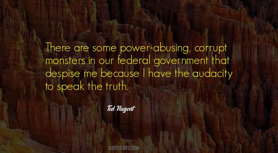 Quotes About Corrupt Power #453712