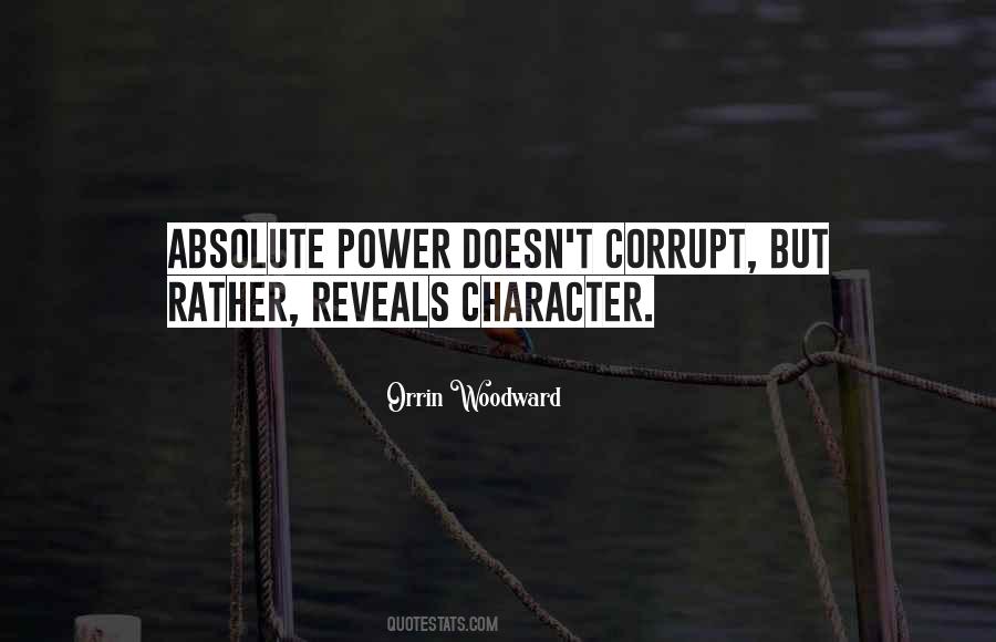 Quotes About Corrupt Power #943759