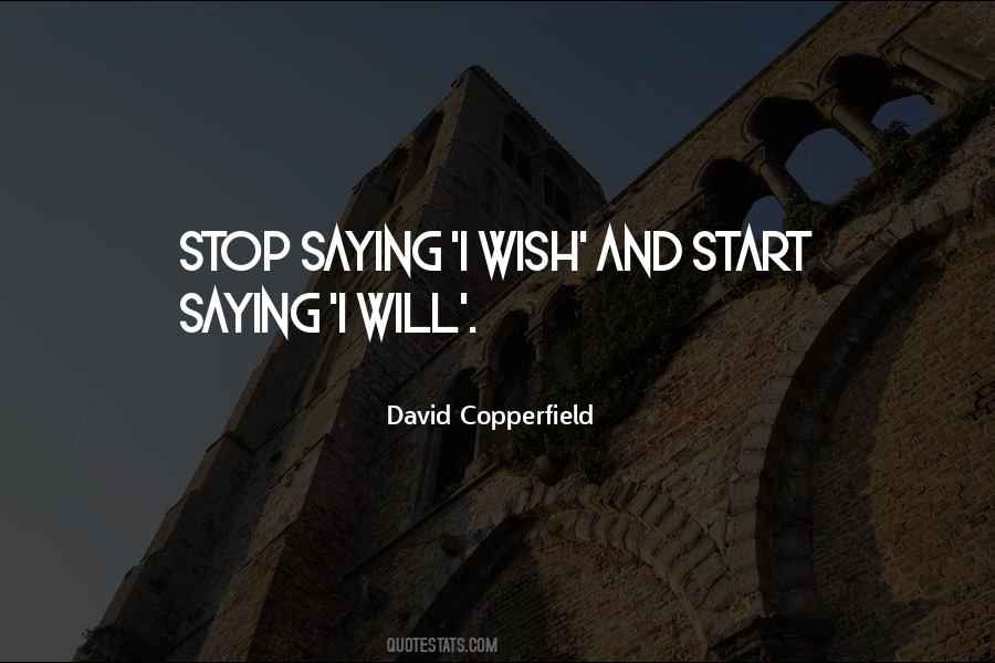 Copperfield's Quotes #1482492