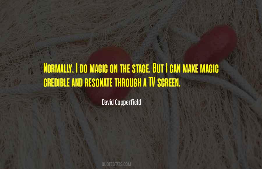 Copperfield's Quotes #1811617