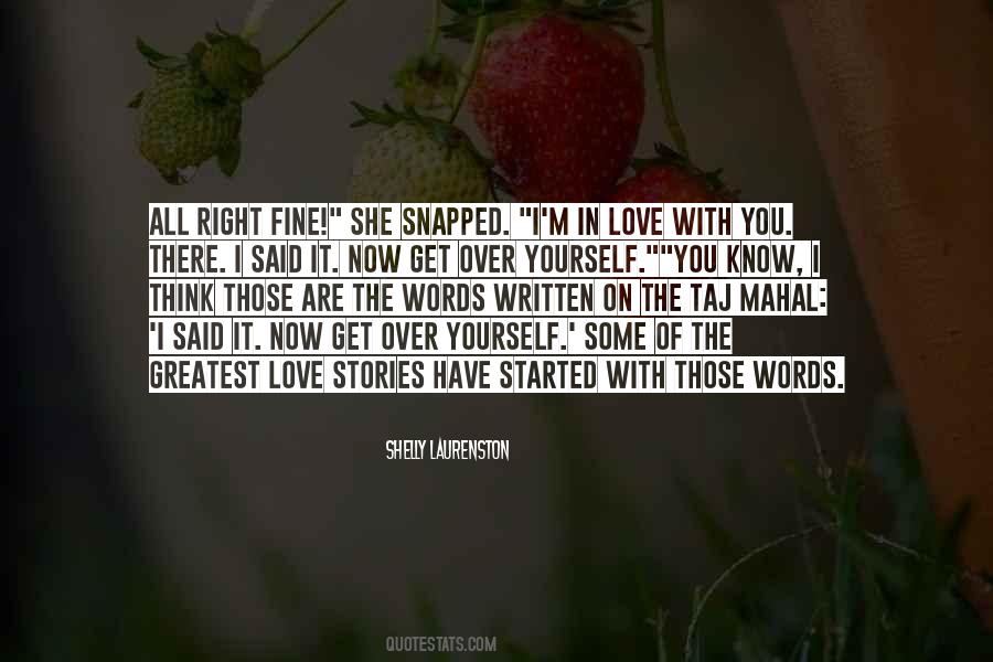 Quotes About In Love With You #1032873