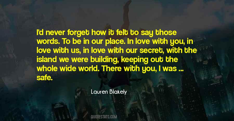 Quotes About In Love With You #1067852