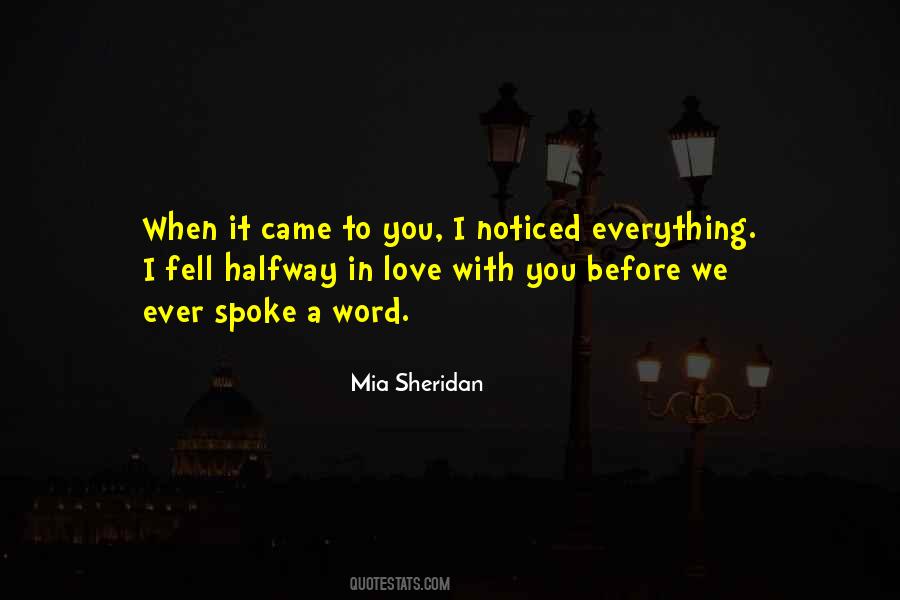 Quotes About In Love With You #1099866