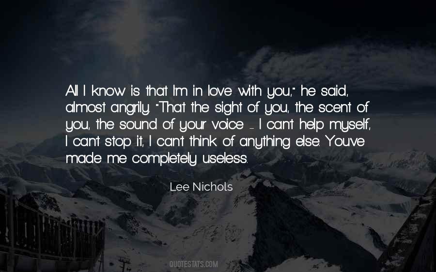 Quotes About In Love With You #1418453