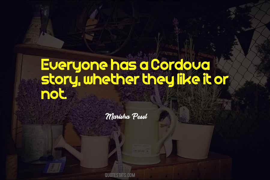 Cordova's Quotes #1192278