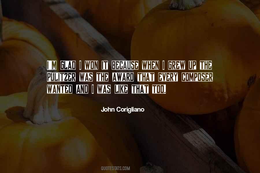 Corigliano Quotes #265655 Corigliano Quotes #265655