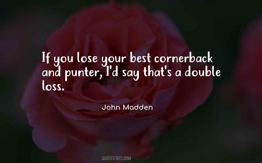 Cornerback Quotes #1471786