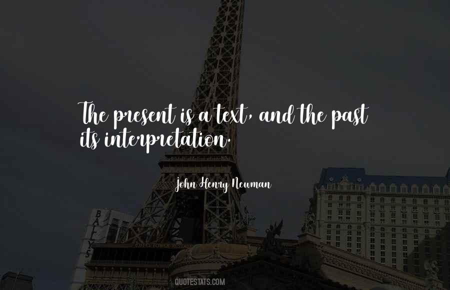 Quotes About Interpretation #1015409