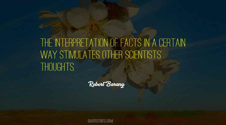 Quotes About Interpretation #1206640