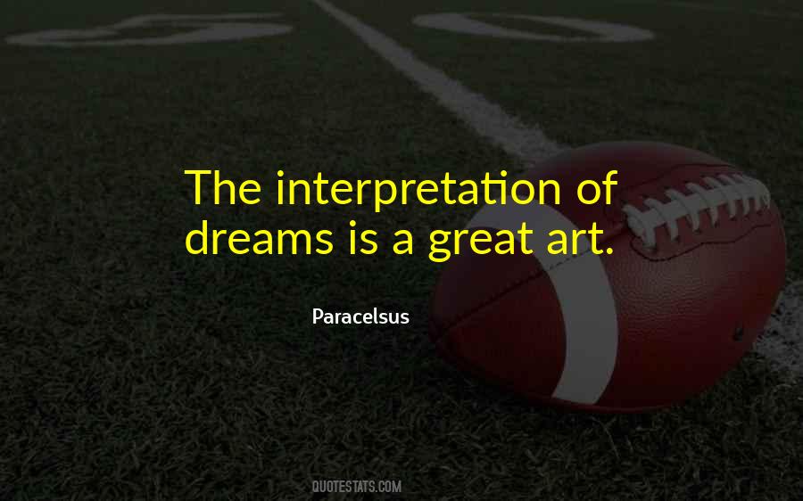 Quotes About Interpretation #1308818