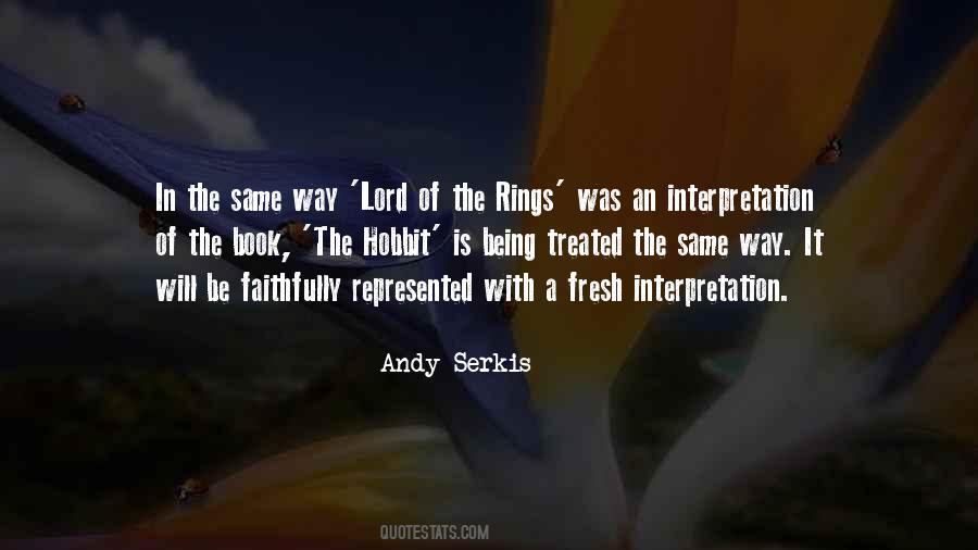 Quotes About Interpretation #993427