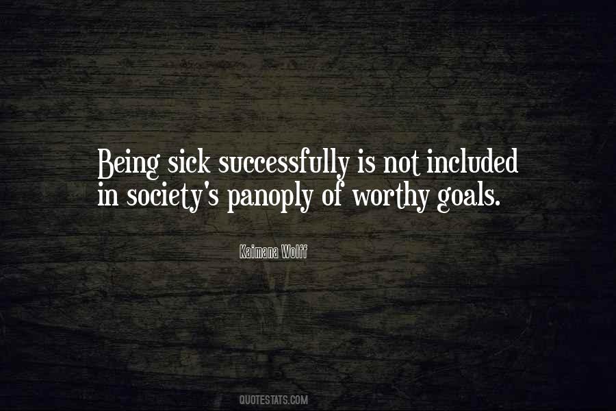 Quotes About Being Sick #1516568