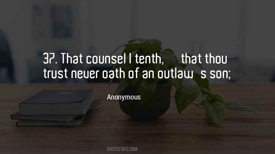 Counsel's Quotes #265759