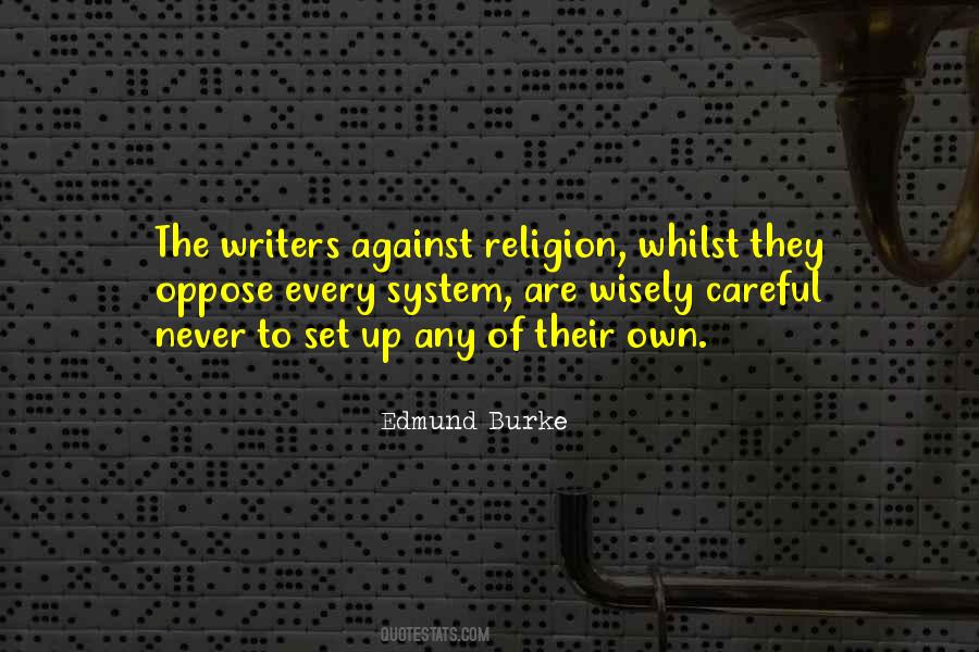 Quotes About Against Religion #105843