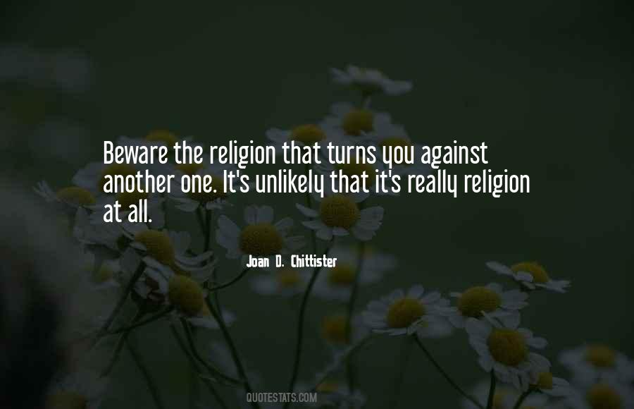 Quotes About Against Religion #183870