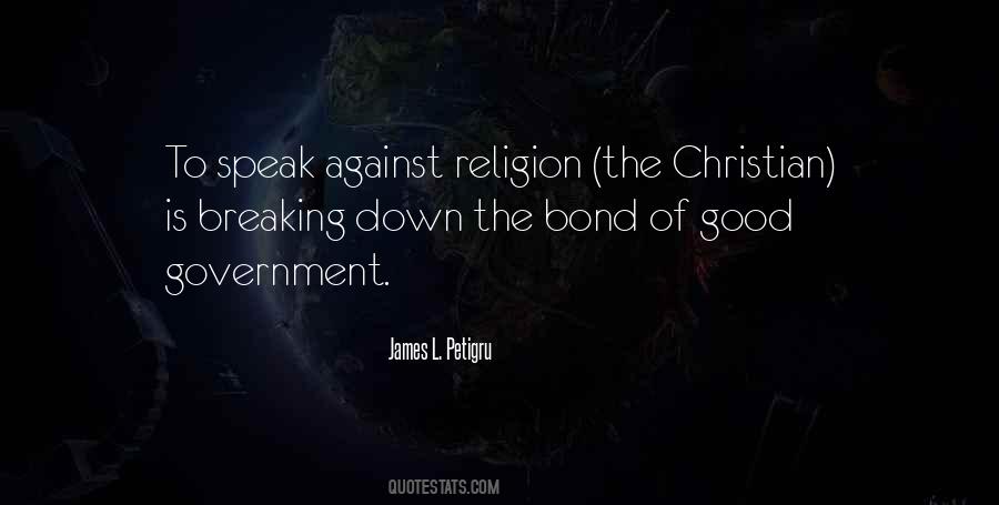 Quotes About Against Religion #634104