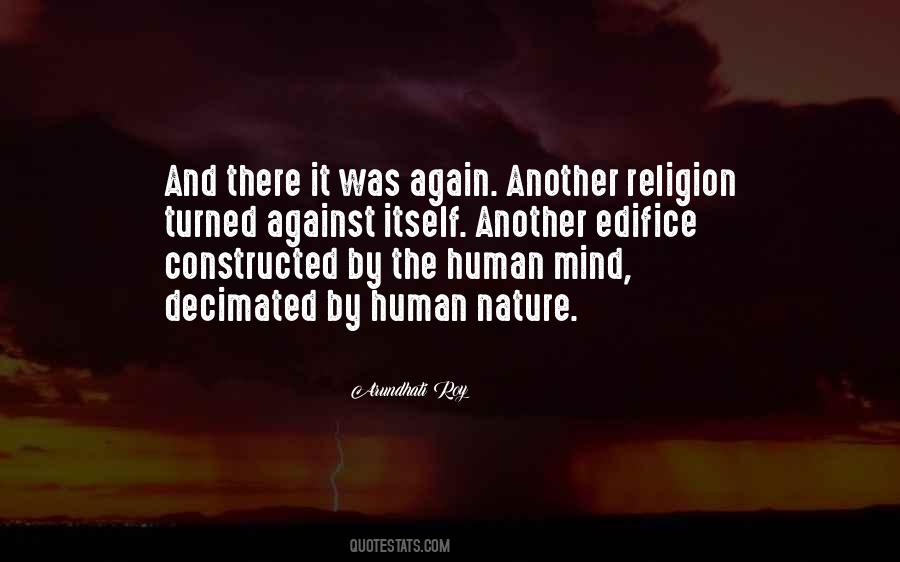 Quotes About Against Religion #658860