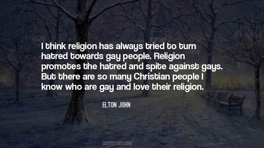 Quotes About Against Religion #799210