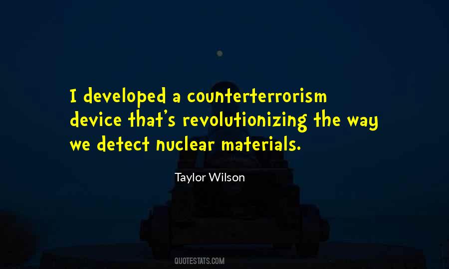 Counterterrorism Quotes #395484