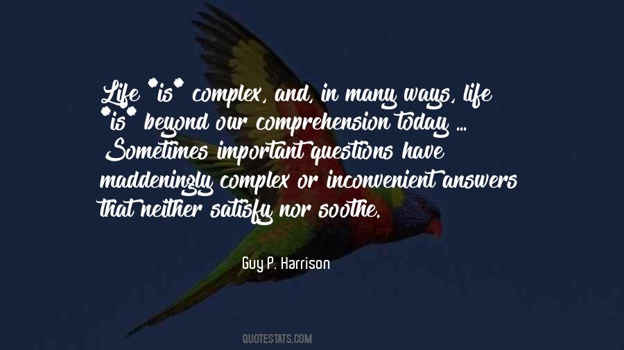 Quotes About Comprehension #1002778