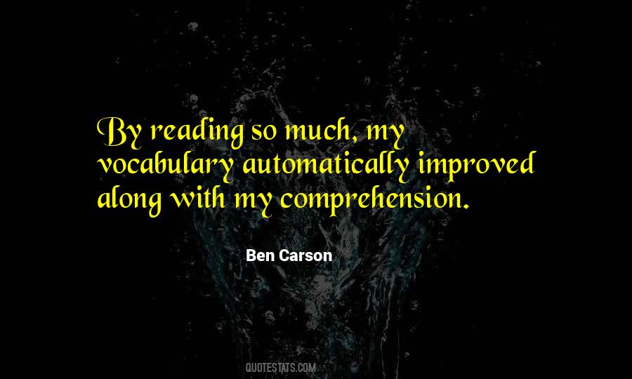 Quotes About Comprehension #129167