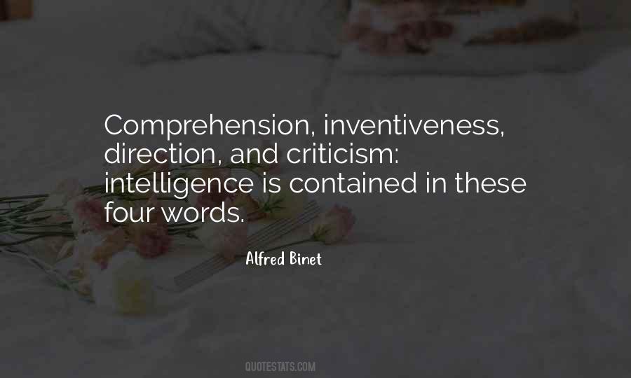 Quotes About Comprehension #1676854