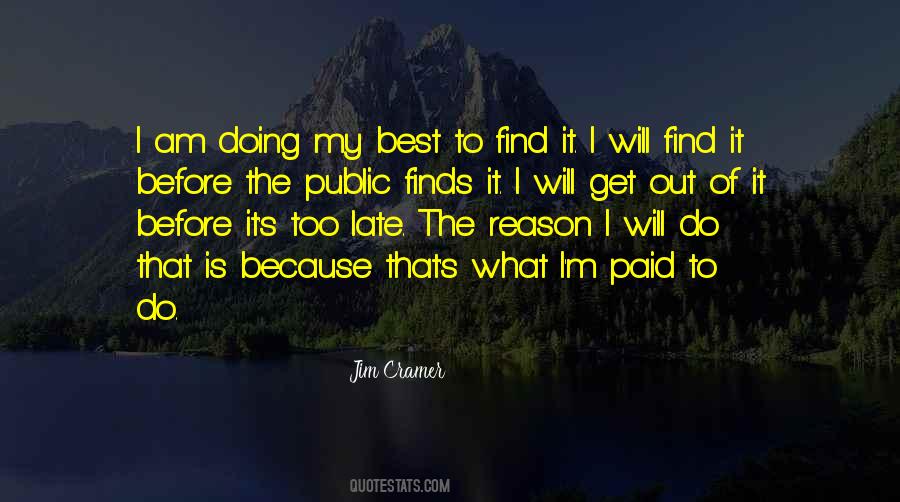 Cramer Quotes #1641817