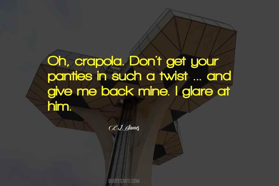 Crapola Quotes #111041