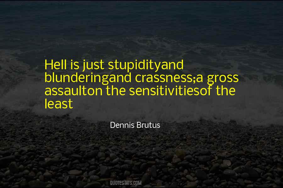 Crassness Quotes #1797862
