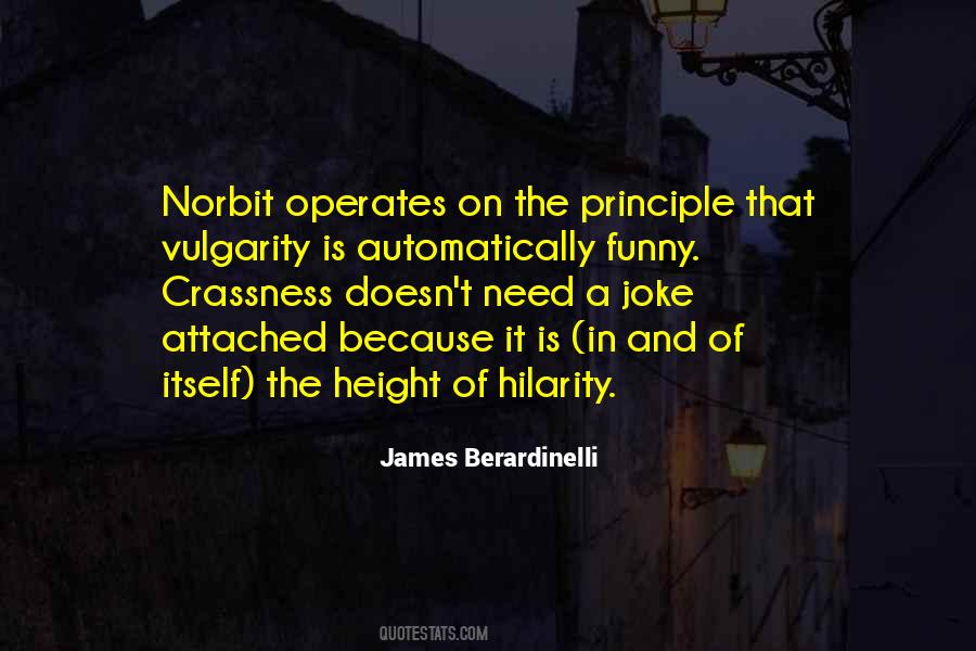 Crassness Quotes #375828