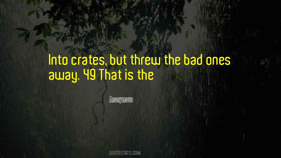 Crates Quotes #737914