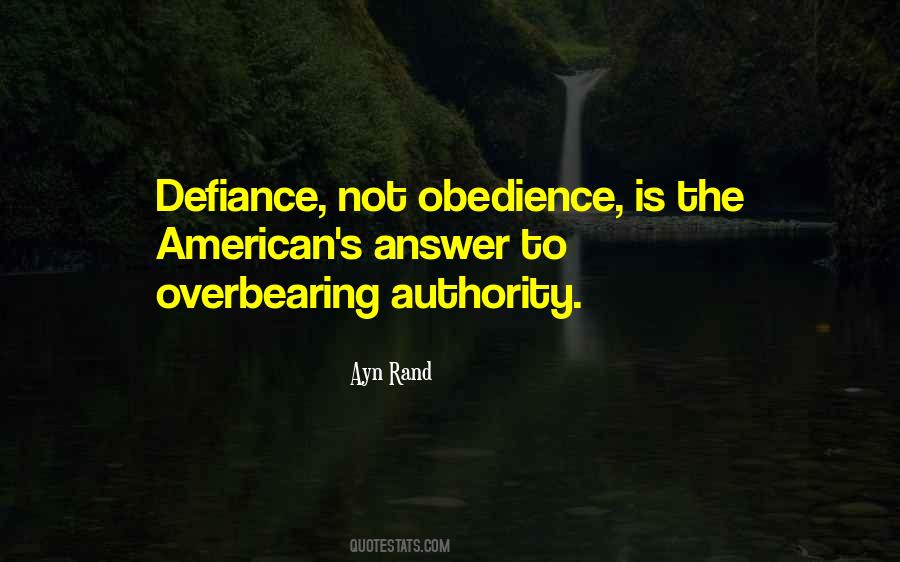 Quotes About Obedience #1149093