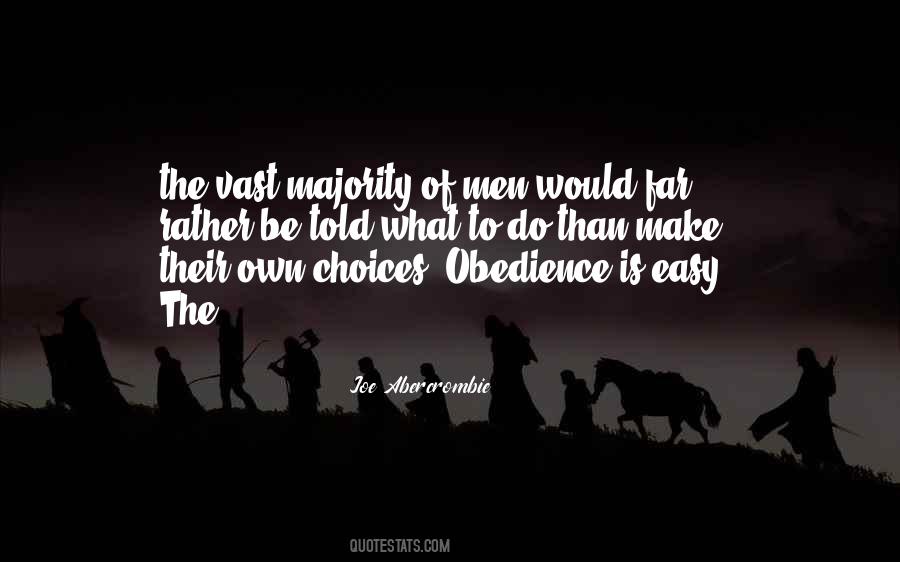 Quotes About Obedience #1174732