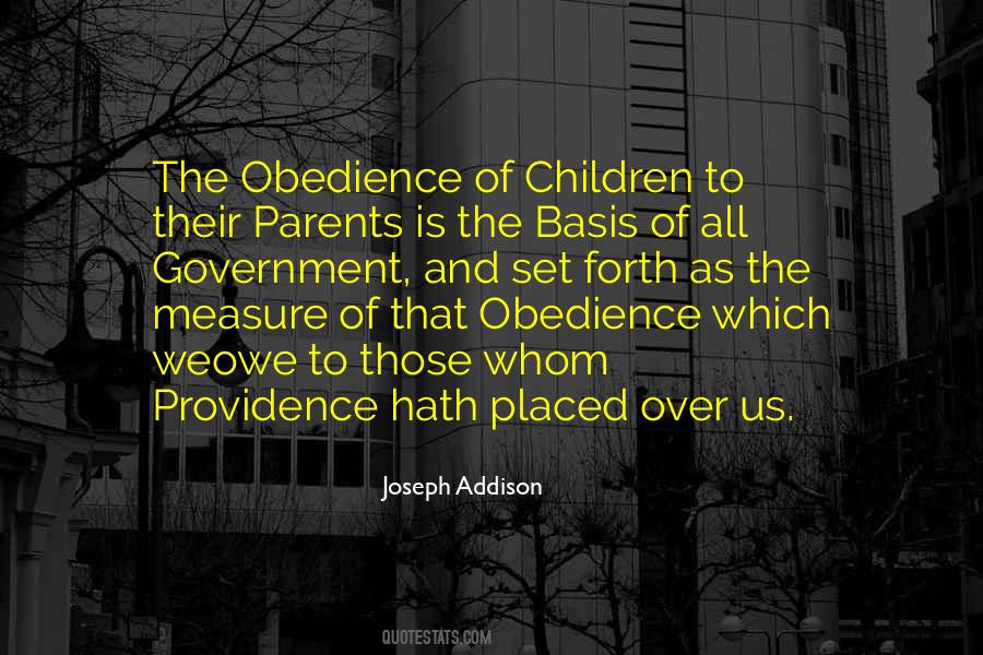 Quotes About Obedience #1216485