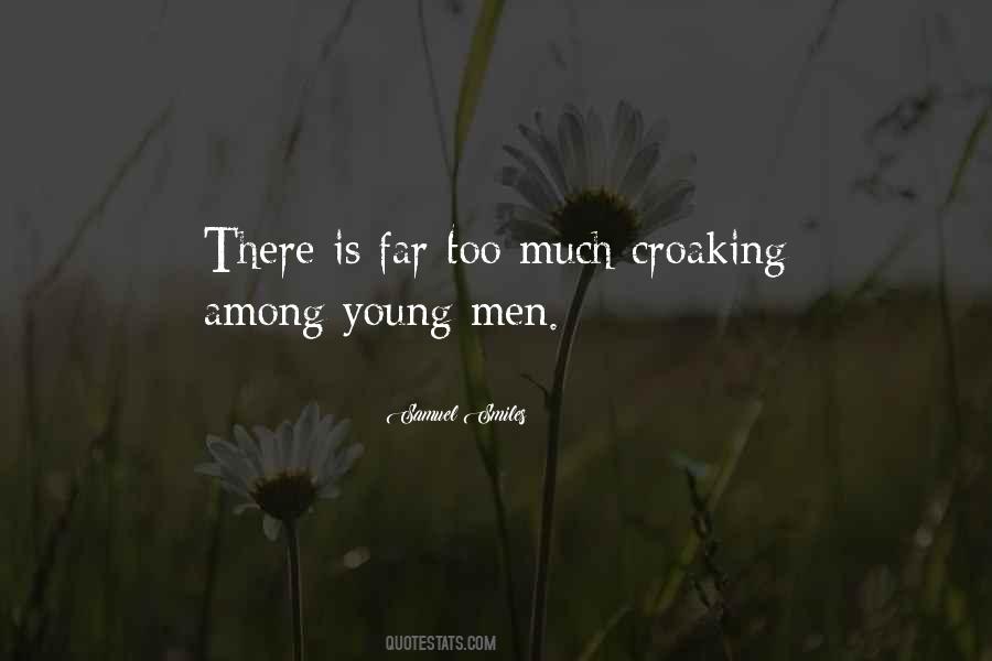 Croaking Quotes #937463